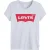 Levis Dames-T-shirt met batwing-mouwen en logo, normale pasvorm (Grijs)