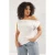 Trendyol Curve Dames Ecru Effen Kort Getailleerd Grote maten Blouses