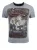 Key Largo Shirt ‘MONTANA’  stone grey / gemengde kleuren