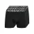 Crosshatch Heren Astral Boxershorts (Set van 5) (Zwart)