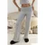 Elastische Taille Zachte Textuur Gebreide Broek