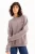 Sweat Femme Col Rond Brodé Or Rose JUSTEVER avec Intérieur Polaire – Rigil