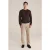 We Fashion Pullover Dark Brown