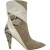 Aquazzura Calder enkellaarsjes met slangenprint in veelkleurig suède