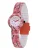 Hip Hop Horloge  rosé / rood / zwart / wit