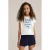 WE Fashion T-shirt wit met pailletten