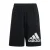 ADIDAS SPORTSWEAR Sportbroek ‘Essentials’  zwart / wit