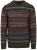 Barbour Fairisle Trui Wol Donkergroen