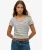 Superdry & Co Studios T-shirt met Laag Uitgesneden Ronde Hals Wit