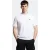 Lyle & Scott Dikke slub T-shirt in Wit