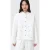 AllSaints Clary Shacket White