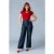 Topvintage exclusive ~ Alma pantalon in blauw