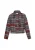 IZIA Tussenjas  beige / blauw / rood