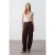 Plissé Wijde Pantalon