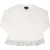 Emporio Armani Meisjes Rimpeltrui (Wit)