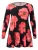YOEK Tuniek  rood / zwart