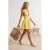 TRENDYOLMİLLA Dames Geel Effen Midi Kort Strandkleding Skater Strandjurken