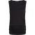 Karl Lagerfeld Boat Neck Ruched Detail Top Black