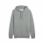 Heren Puma Sweat met klein logo en capuchon in grijs