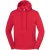 Fruit of the Loom Heren Iconic Premium Hoodie (Rood)