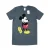 Disney Heren Mickey Mouse Classic Kick T-Shirt (Donkere Heide)