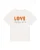 Watapparel Shirt ‘Love always wins’  gemengde kleuren / wit