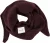 ZUSSS Sjaal Driehoek Bordeaux Rood dames