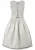 STOCKERPOINT Dirndl ‘Nora’  zilvergrijs / lichtgrijs