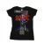 AC/DC Dames/Dames Angus NYC Katoenen T-Shirt (Zwart)