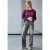 Street One Studio Dames Wide Legs Jeans in Zwart
