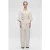 ZENGGI Japanese Crepe Shirt Jacket Chalk