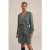 We Fashion Dress Short Greyish Green