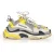 Balenciaga Triple S Sneakers in Grijs Polyurethaan