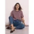 T-shirt met korte mouwen, ronde hals en strepen