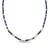 Luxenter Sterling Zilver 925 collier met Natuurlijke Lapislazuli in 18K geel goud – Ihun