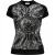 Opvallende top met korte mouwen en decoratieve print.