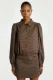 Aaiko Sandy Check Vis 515 Jackets 191619 Bordeaux