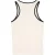FILA Bellagio Tight Ribbed Racer Tank Egret