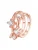 Hey Happiness Oorbellen ‘Sparkle Band’  rose-goud
