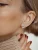 Hey Happiness Oorbellen ‘Petal’  zilver