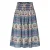 Lollys Laundry midi rok blauw