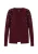 usha BLACK LABEL Gebreid vest  wijnrood