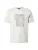 BOSS Shirt ‘Te_Imprint’  lichtgrijs