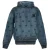 Amiri Bandana basketbalstijl blauwe hoodie