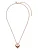 PURELEI Ketting ‘Lovebird’  rose-goud