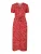 Apricot Jurk  geel / rood / wit