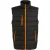 Regatta Thermische bodywarmer Navigate voor heren (Zwart/Oranje Pop)