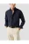 ETON Linnen Overhemd donkerblauw, Effen