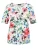 Goldner Shirt  groen / rood / wit
