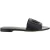 Dolce & Gabbana Zwarte Kalfsleren Bos Taurus Sandalen